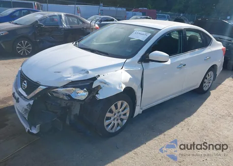 2016 Nissan Sentra Sv from USA, damaged, VIN 3N1AB7AP4GY318242